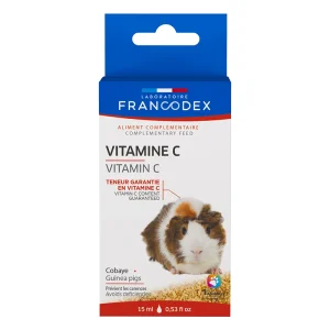 Francodex | Vitamines C pour Cobayes Flacon de 15ml