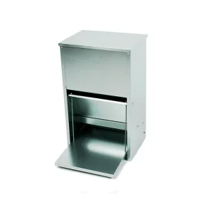 Duvo | Mangeoire à Pédale Galvanisée pour Volailles